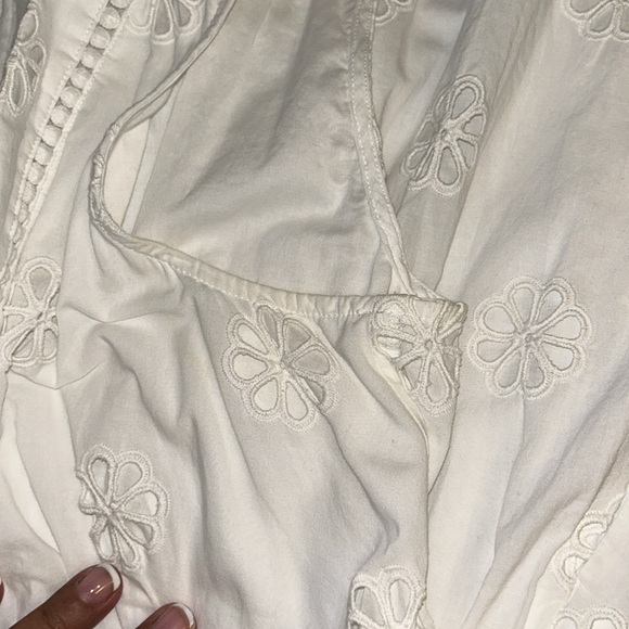 Kate Spade Spade Cover Eyelet Mini Dress White - Picture 6 of 15